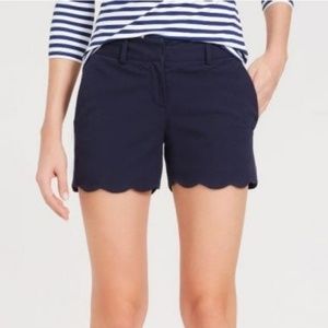 Scalloped shorts